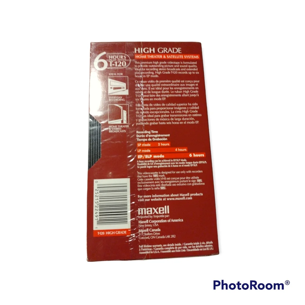 Maxwell Videocassette High Grade